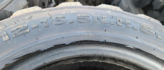 (4) New 12-16.5 Skid Loader Tires