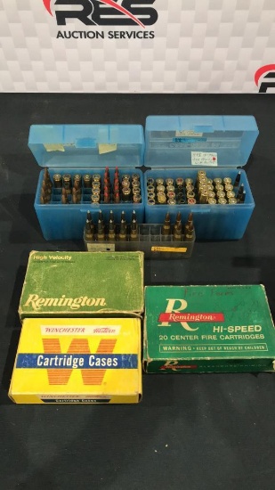 25-O6/6mm Ammo/Brass Reloads