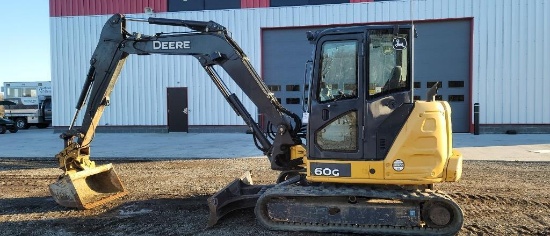 "ABSOLUTE" 2015 John Deere 60G Mini Excavator