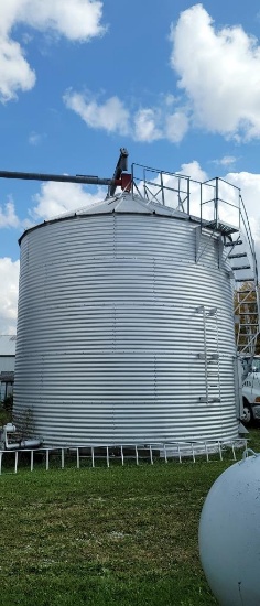 21ft x 18ft (7 ring) tall grain bin