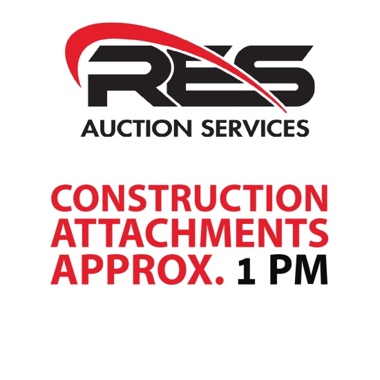 RES Equipment Auction - Construction Attachments