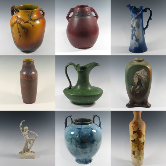 New Year's Pottery Auction