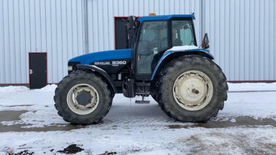 "ABSOLUTE" 1997 New Holland 8360 4WD Tractor