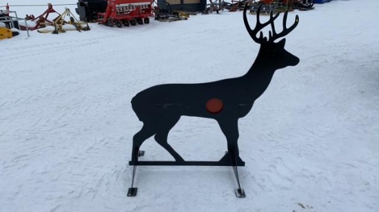 "ABSOLUTE" 3/8" AR500 Steel Deer Target