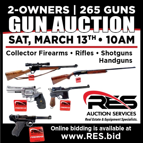 RES Firearms Auction - Two Great Collections