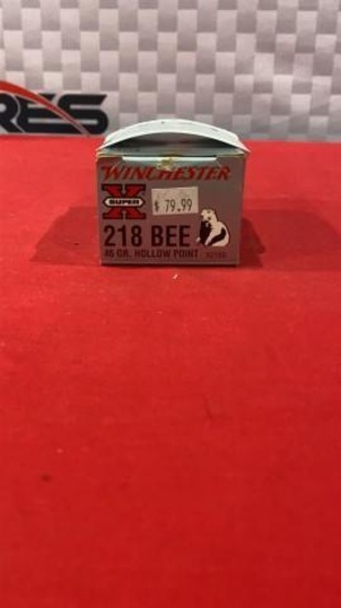 50rds Winchester 218 Bee Ammo