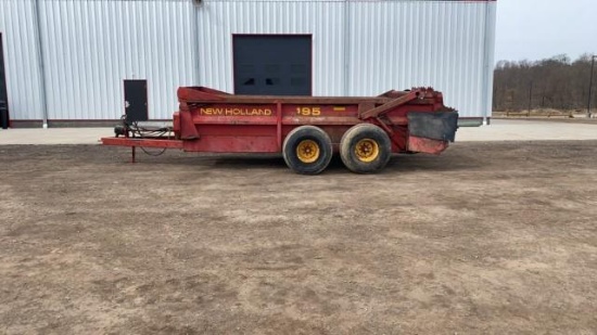 "ABSOLUTE" New Holland 195 Manure Spreader