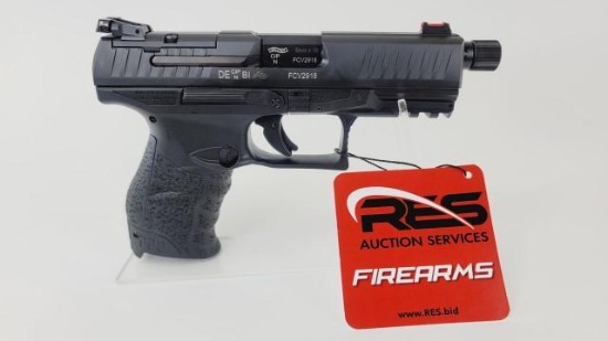 Walther PPQ Q4 Tac 9mm Semi Auto Pistol