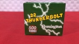 500 rds Remington Thunderbolt 22 LR Ammo