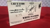 20rds White Feather 308 Win Ammo