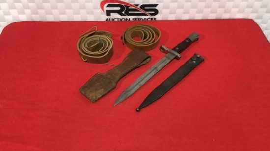 Mauser Bayonet & Sling