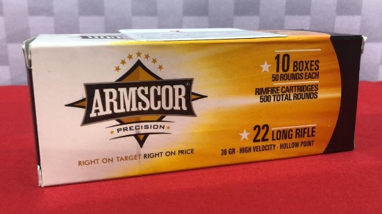 500rds Armscor 22Lr Ammo