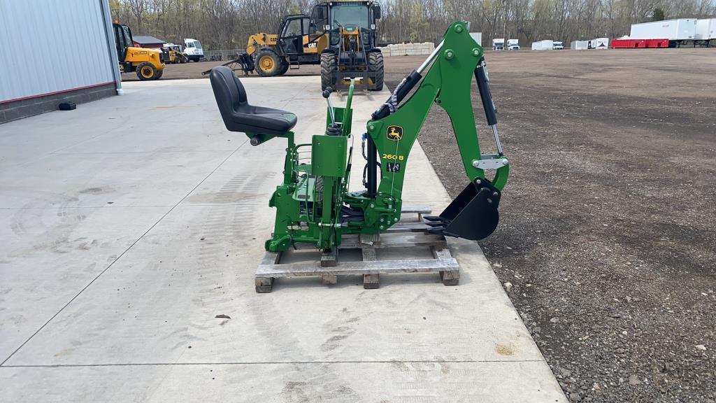 New John Deere 260B Tractor Backhoe Attachment Proxibid, 49 OFF