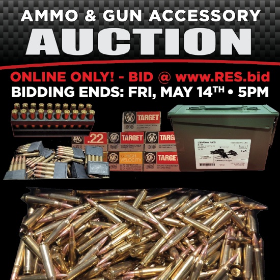 RES Ammo & Accessories Online Auction