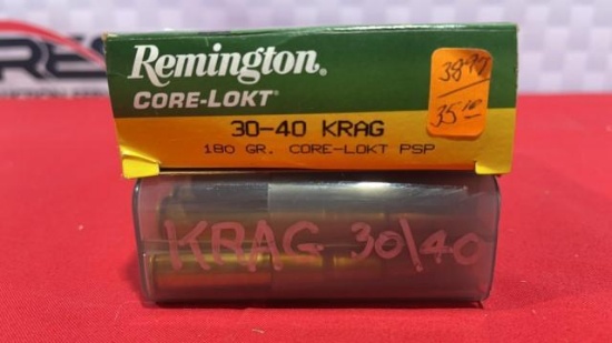 40rds Remington 30-40 Kreg Ammo