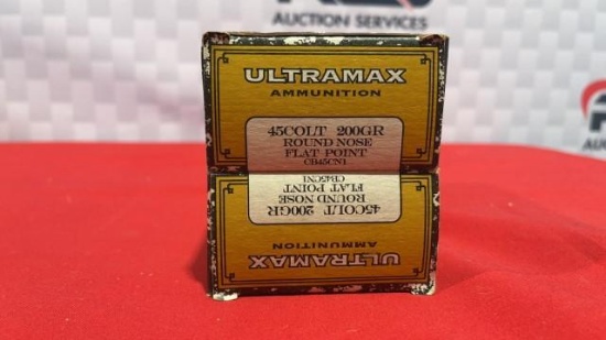 100rds Ultramax 45 Colt Ammo