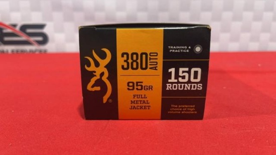 150rds Browning 380 Auto Ammo