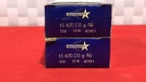 100rds Independence 45 Auto Ammo