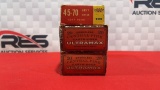 40rds Ultramax 45-70 Govt Ammo