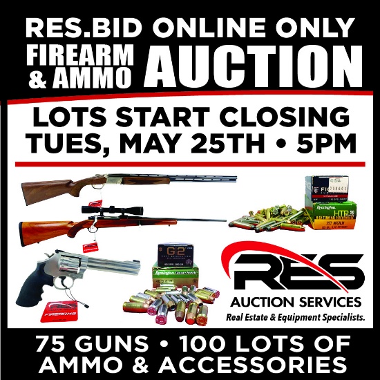 May Online Only Guns & Ammo Auction