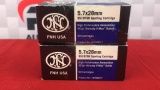 100rds FNH 5.7x28mm V-Max SS197SR Ammo