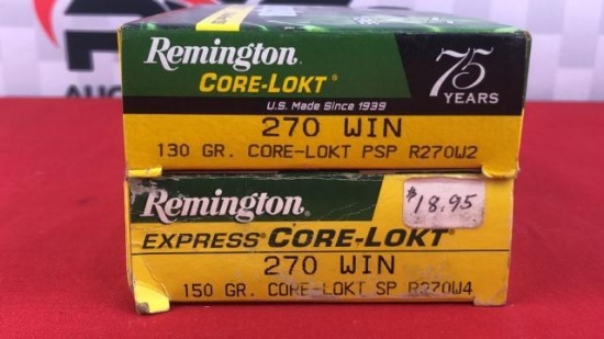 40rds Remington 270 Win Ammo