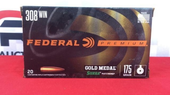 40rds Federal Premium 308 Win Ammo