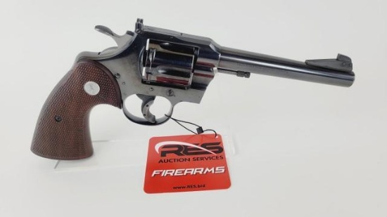 Colt Offiicers Match 38Spl Double Action Revolver