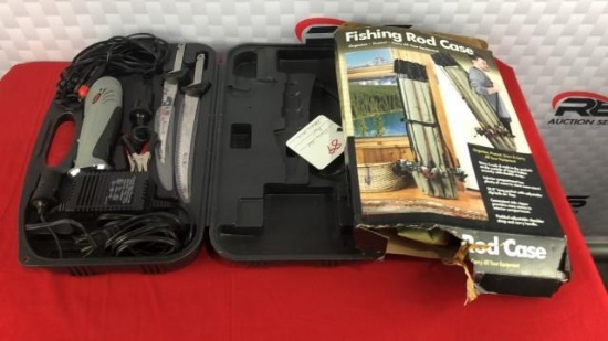 Rapala Electric Flay Knife & Fishing Rod Holder