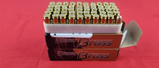 100rds CCI Blazer Brass 45 ACP Ammo