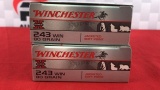 40rds Winchester 243WIN Ammo