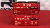 40rds Federal 224Valkrrie Ammo