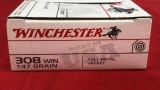 20rds Winchester 308WIN Ammo