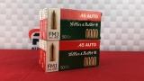 200rds Sellier & Bellot 45ACP Ammo