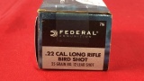 50rds Federal 22 LR Shotshell Ammo