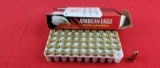 50rds Federal American Eagle 380ACP Ammo