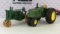 Assorted John Deere Toy Tractors
