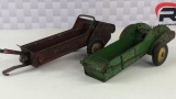 Assorted Toy Manure Spreaders