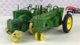 Assorted Toy John Deere Tractors