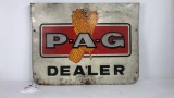 P-A-G Dealer Sign