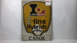 Landmark C-line Hybrids Metal Sign