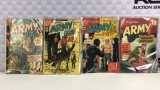 Assorted Fighting Army Comic Books