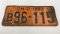 Set of 1933 Ohio License Plates