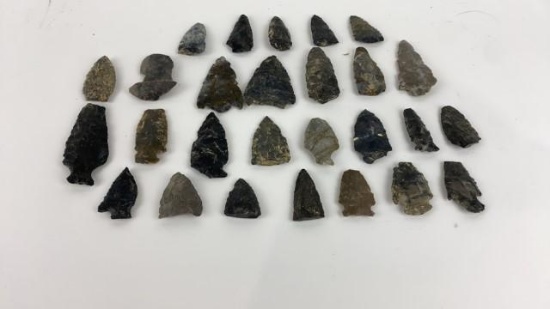 Assorted Damaged Coshocton Flints