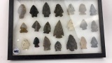 (21) Arrow Head Points in Frame