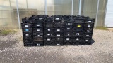 Assorted sized crates