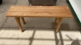 Wood Bench