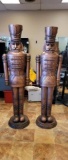 Two Nutcracker Statues