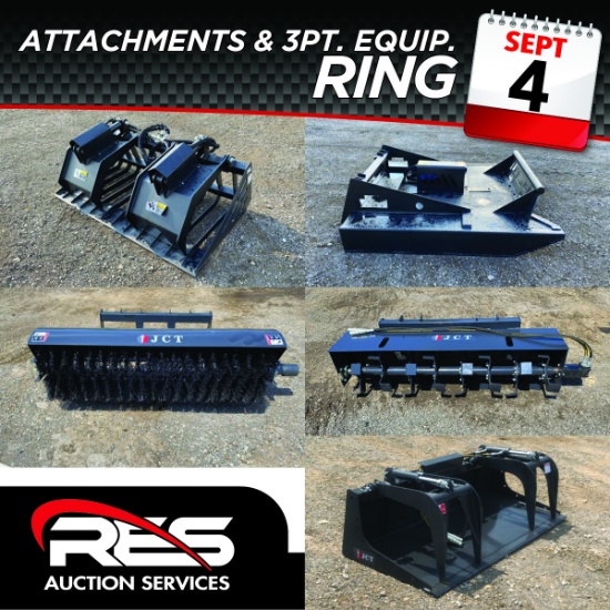 RES Attachments & 3Pt Equipment Ring