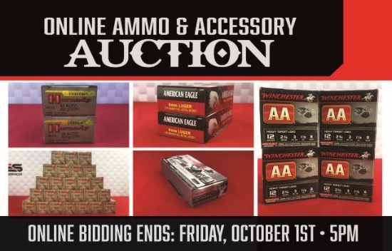 Online Only Ammo & Accessory Auction